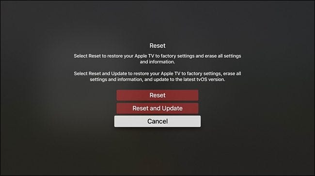 reset mac display to factory settings for my tv